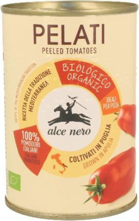 pomidory pelati bez skóry w puszce bio 400g 