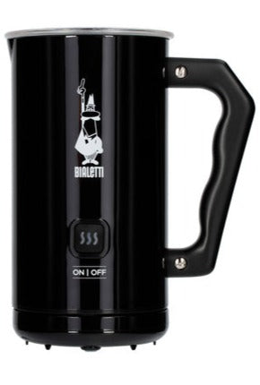 Bialetti Milk Frother MKF02 Nero - Elektryczny spieniacz do mleka Czarny