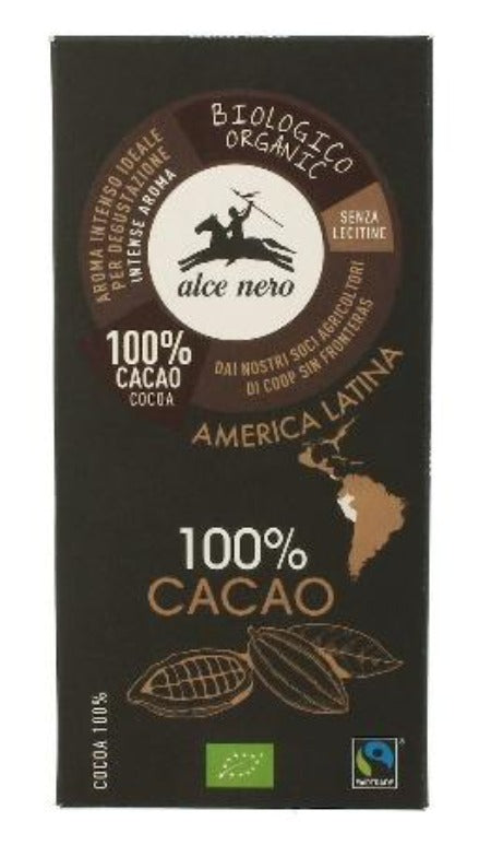 tabliczka gorzka 100% kakao bio 50g 