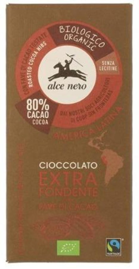 czekolada gorzka z kawałkami kakao bezglutenowa bio 100g