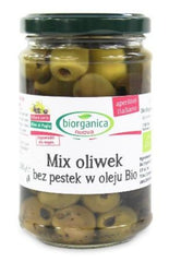 Oliwki Mix Bez Pestek w Oleju Słoik Bio 280g